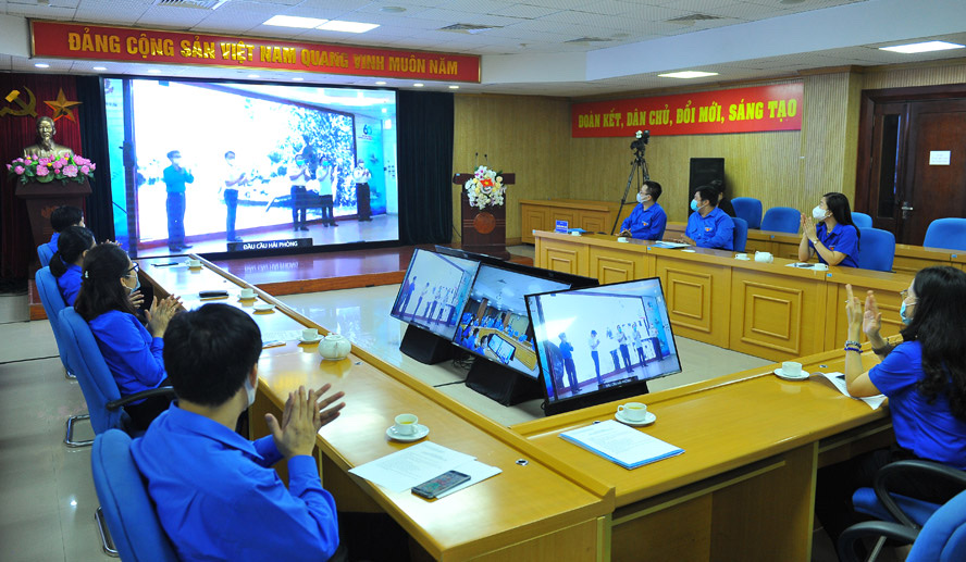 Toàn cảnh lễ phát động trực tuyến tại Hà Nội